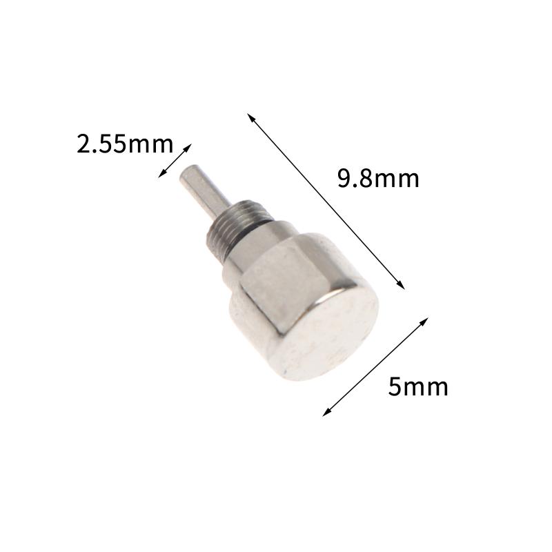 Roestvrij Stalen Horlogedrukker Schroefdraad Type Chronograaf Drukknop 4,0 mm 4,5 mm 5,0 mm Horlogereparatietool Voor Horlogemakers