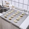 Household Stainless Steel Cutting Board Food Grade Multifunctional Pastry Baking Board Chopping Board for Fruit Vegetable Pastry