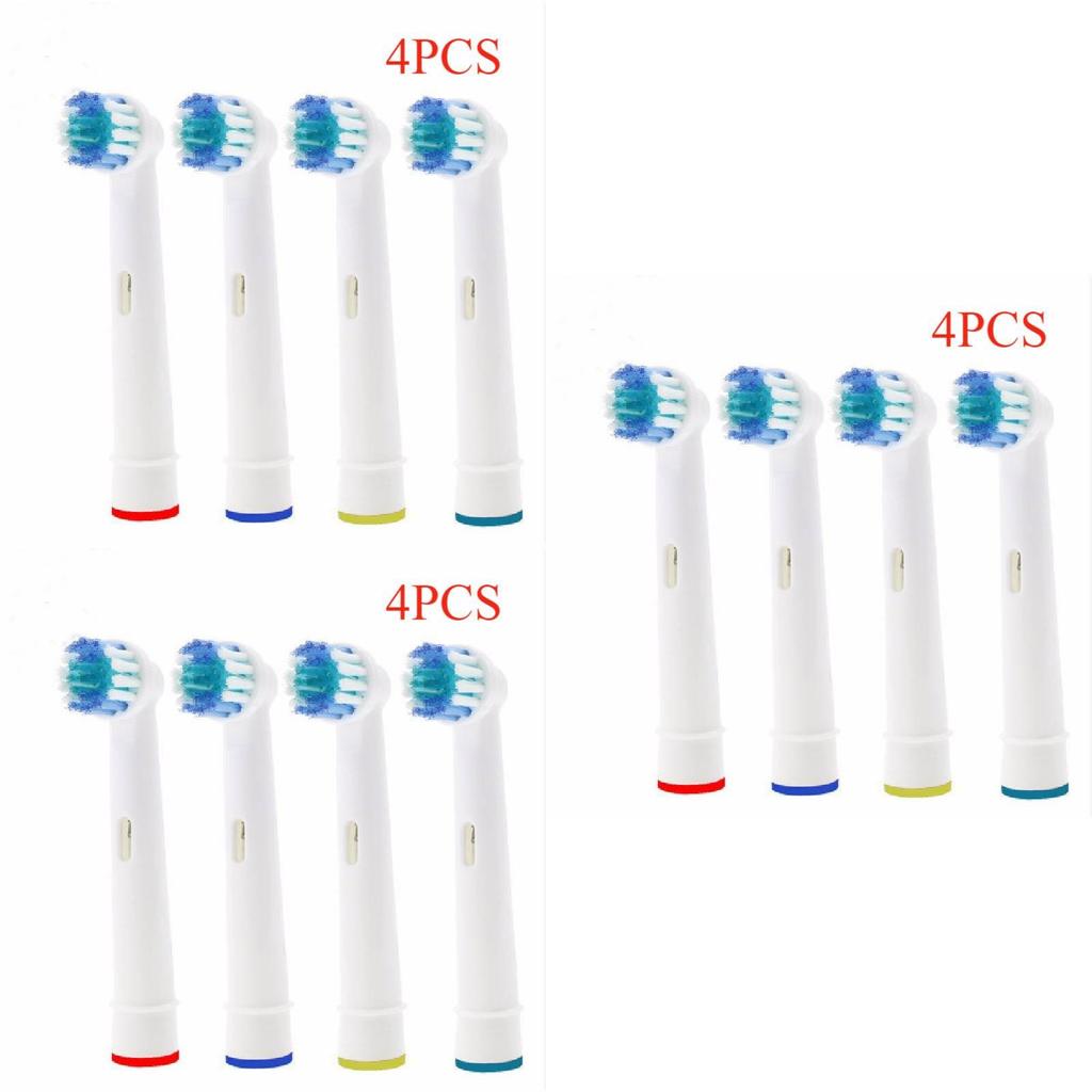 4pcs/pack Replacement Electric Toothbrush Heads For Braun Round Head