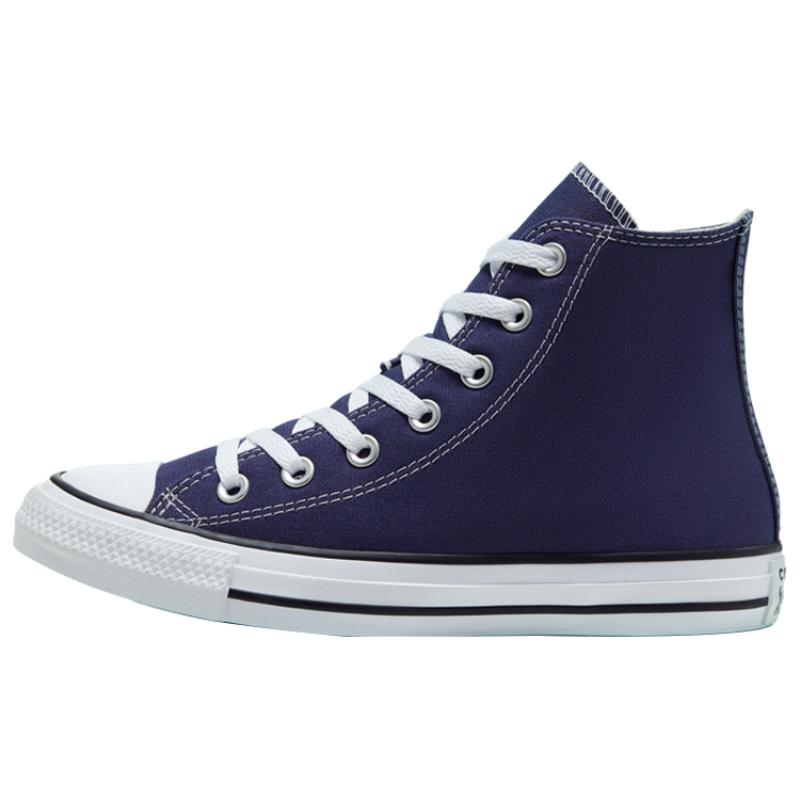 Converse Chuck Taylor All Star Hi Blue Trendy Fashionable Comfortable High-top Canvas Shoes for Both Men and Women In Blue