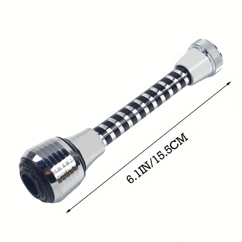 Wasserhahnfilter Sprudler Wasserhahnverlängerung Düse Drehbarer Wasserhahn für Küche Badezimmer Waschbecken Zubehör