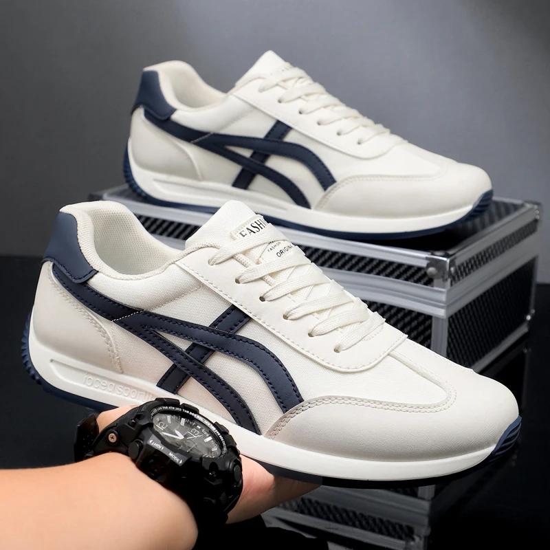 

Повседневные Удобные Кроссовки Новая Мода Мужская Обувь Простая Дышащая Обувь на Мягкой Подошве Мужская Модная Обувь для Ходьбы Zapatos 39