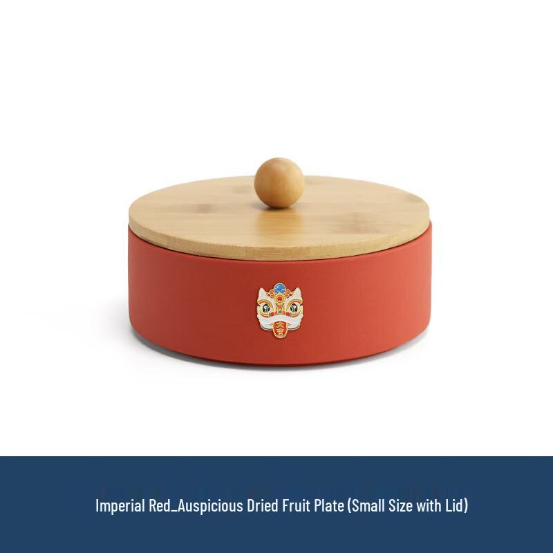 New Chinese Style Ceramic Dried Fruit & Candy Box