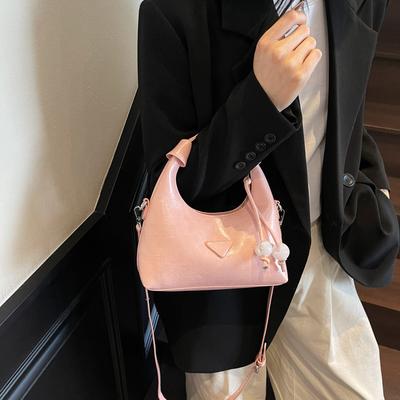 Simple Hand-carried Small Bag Women's New Trendy and Versatile Daily Matching Messenger Bag Dumpling Bag