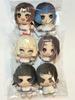 Negative Happy Mascot Plush Key Chain Complete Set 6 About 12cm