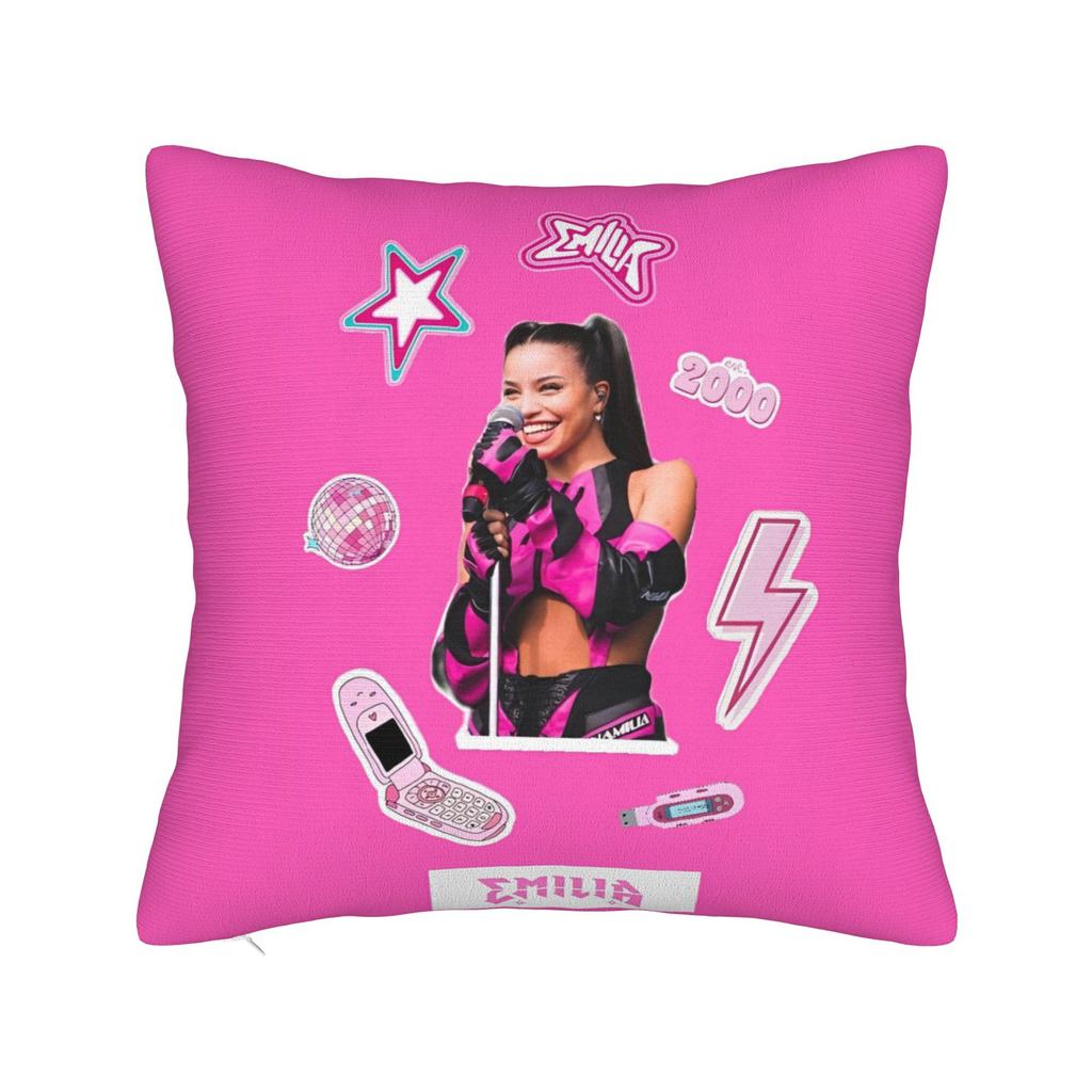 Emilia Musikplatz Kissenbezüge Polyester Zuhause Kissenbezug Coole Dekor Kissenbezug 4545