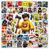 Roblox Stickers 100 Pcs Cartoon Game Waterproof Vinyl Stickers For Laptop Water Bottle Skateboard Journal Kids Teens DIY Decor