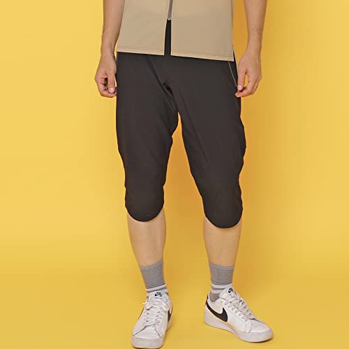 Kapelmuur Ripstop 3D Cropped Pants, Black