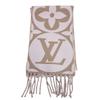 LOUIS VUITTON M79213 wool Scarf LV Medallion Scarf beige wool Used