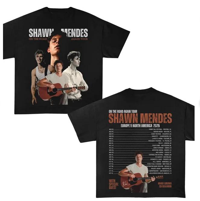 Shawn M On The Road Again Tour Date Tee, Concert Merchandise S