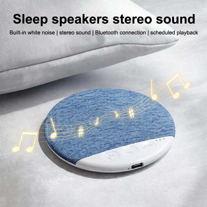 Sleeping Bluetooth Speaker With Built In White Noise And Low Volume Perfect For Night Rest Audiobook Podcast Listening