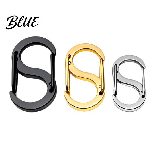 Necklace Closure Stainless Steel Clasp S-shaped Hook Clip Connector DIY