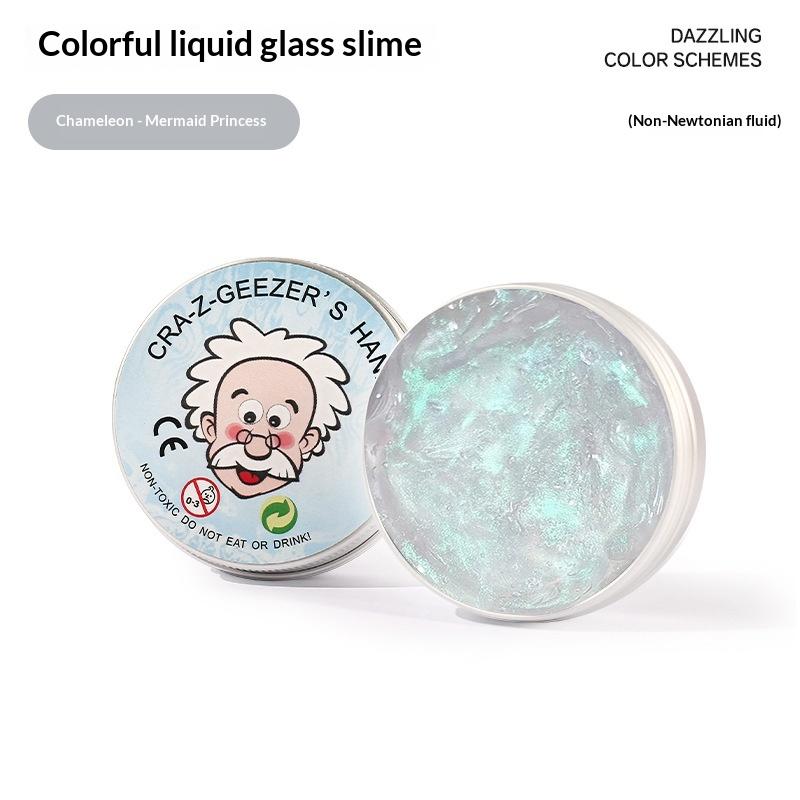 Non Tonian Liquid Decompression Toy Transparent Diy Handmade Fun Stress Relieving Non Stick Kids Gifts