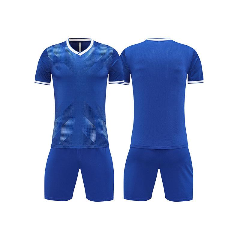 Short-sleeved Football Jersey Set Spot Printing Number Light Board Football Training Jersey Team Summer Game Jersey
