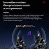 Motorcycle Headphones Double-speaker Wireless Headset Smart Cycling Headphones For Daily Commuting Travel Motorcycle Dirtbike
