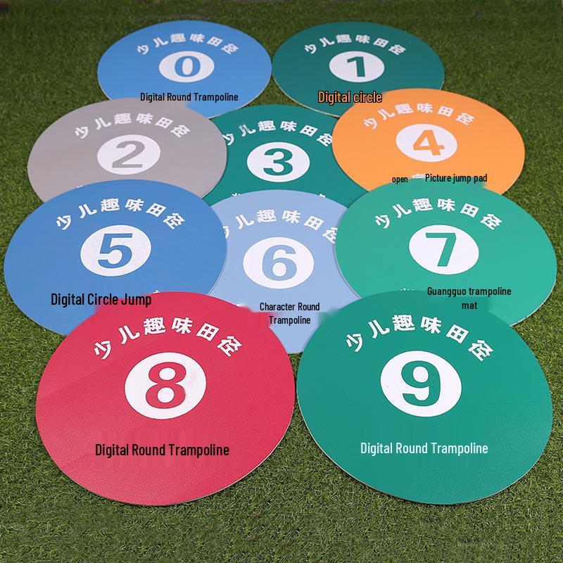 Whistle Fun Javelin, Throw Torpedo, Relay Ring, Jump Mat & Soft Sports Hurdles Set for Athletics