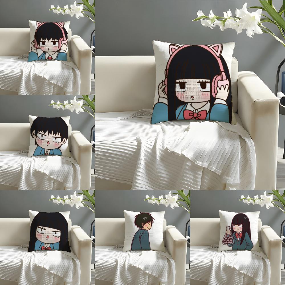 Love Comic Cartoon K-Kimi Ni Todoke Pillow Case Linen Pillow Case Sofa Home Decor Cushion Cover Cushion Cove