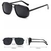 New Fashion Tac Sunglasses Retro Square Punk Metal Sunglasses Outdoor Driving Travel Uv400 Eye Protection Glasses