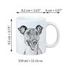 Fox Terrier Smooth - cup with a dog, personalized cup with a print, a classic gift for everyone from the Art-Dog brand