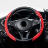 Suede D Shape Car Breathable Steering Wheel Cover For Porsche Panamera Cayenne Taycan 911 718 Macan Carrera-GT 928 944 Accessory
