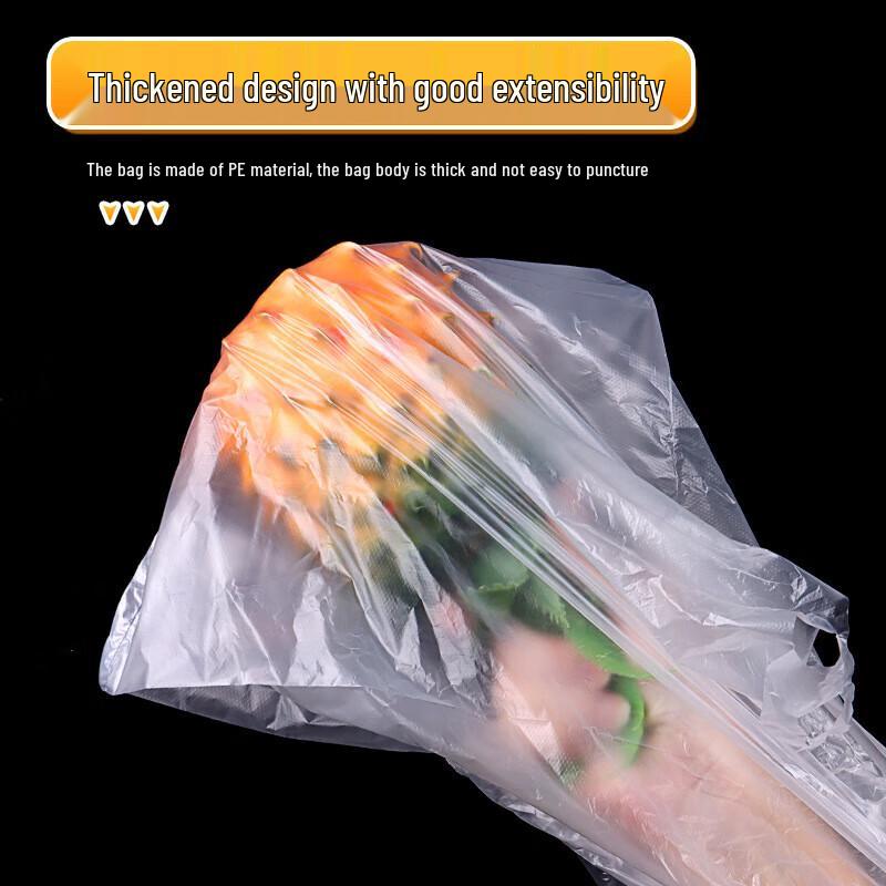 SUNWRAP Disposable Clear Plastic Bags