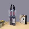 Friendly Transparent Plastic Bags Champagne Carbonated Beverage Packaging Sack Single Double Red Wine Gift Pouch Picnic Camping Barbecue Wine Bag