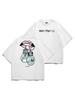 Oversize T-shirt z nadrukiem Manto y2k
