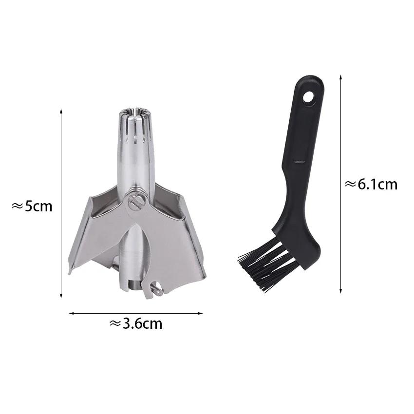Men Nose Hair Trimmer Women Trimer Noiseless Men's Electric Shaver Washable Epilator Nasal Wash Clippers Cutter Removal Shaving