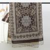Spring And Autumn Plant Flower Scarf Versatile Jacquard Imitation Cashmere Feel Scarf Elegant Sunscreen Shawl Women