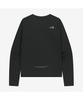 Noseupeiseu Nt7Tr81J Women'S Step Up Long Sleeve Round Neck T-Shirt Black
