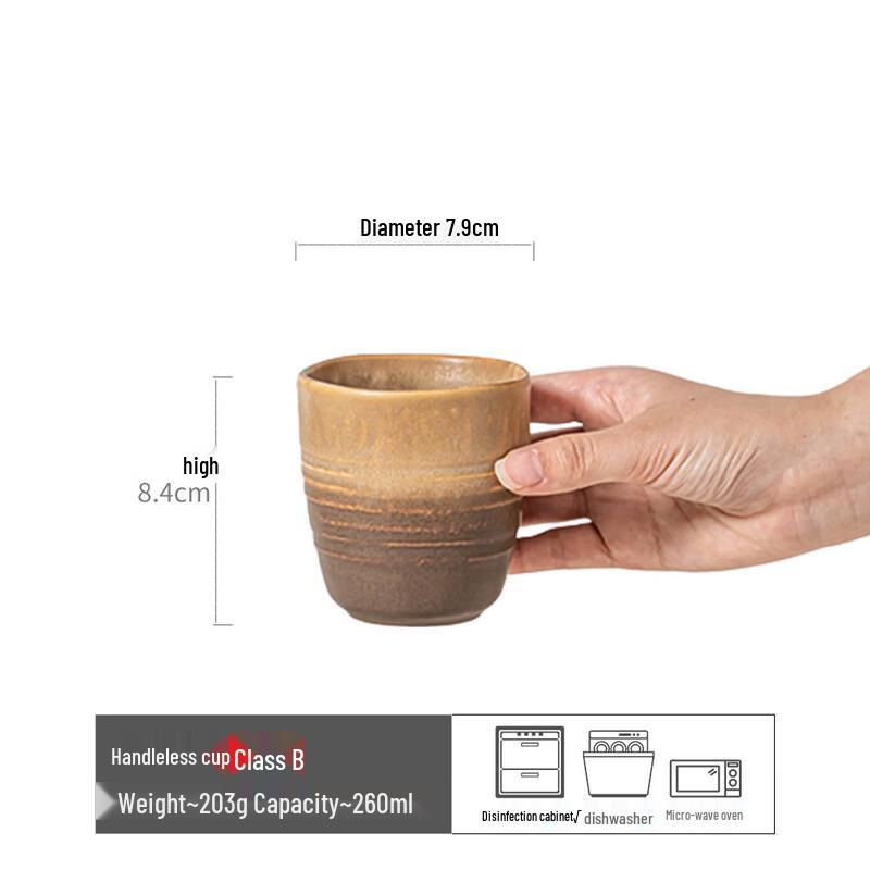 Shangqi Wabi-Sabi Ceramic Hand Cup