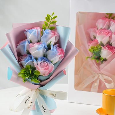 Scented Soap Rose Bouquet: Perfect Gift for Mother's Day, Valentine's, Birthdays - Ideal for Girlfriends, Moms, Besties, Teachers.