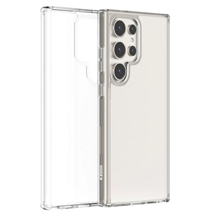

Чехол серии Guardian KZDOO для Samsung Galaxy S24 Ultra из поликарбоната, рамка из ТПУ, прозрачный чехол для телефона