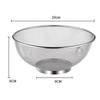 Stainless Steel Vegetable Washing Basket Fine Mesh Strainer Basket Food Strainer for Rice Vegetables Fruit