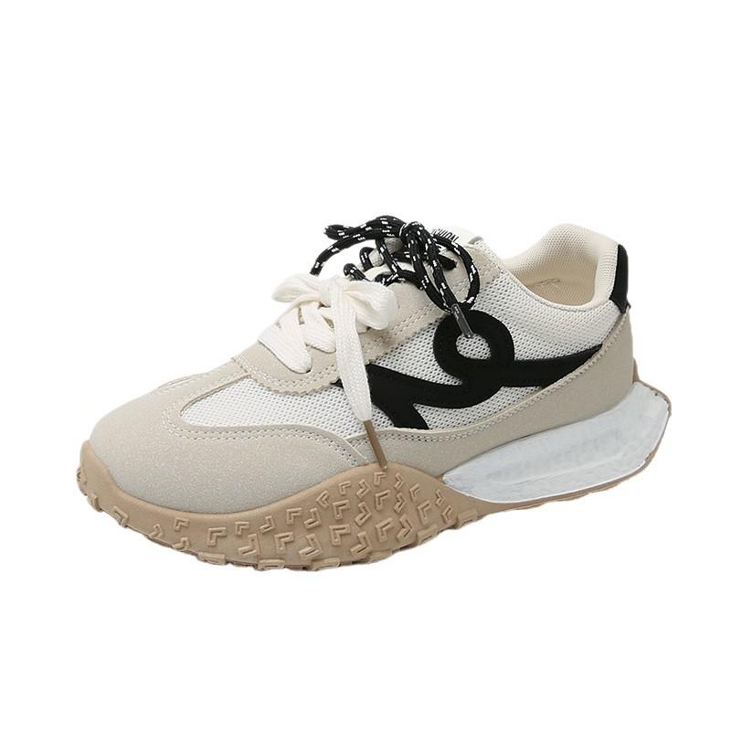Koreanische Version der neuen Dad-Schuhe für Damen, Frühjahr 2025: Vielseitig einsetzbar, sportlich, mit dicker Sohle und Höhenvergrößerung – ideal für Freizeit und Freizeit.