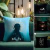 DDamso Rapper Cushion Cover Natural Linen Pillow Case DoubleSided Print Decorative Sofa Pillowcase Home Decor Gift