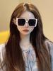 European American Style Sunglasses Woman Square Shape Anti-glare Man Sun stylish Glasses Sunglasses for ladies
