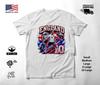 England Number 10 Lion Montage Soccer T-Shirt White Unisex S-2XL