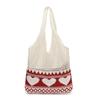 Large capacity tote bag woven bag summer shoulder bag women's hand-woven bag new holiday beach bag