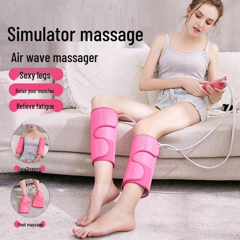 

Kneading Foot & Calf Massager with Foot Spa & Leg Slimming Features LS-818-US серый