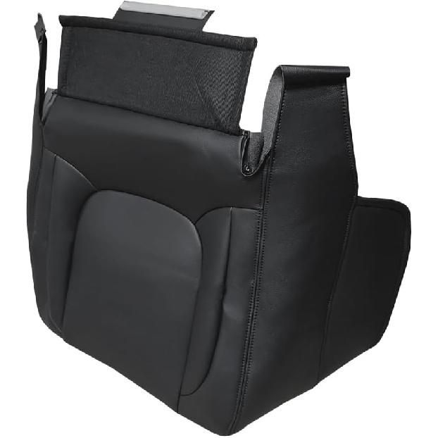 Dolna część siedzenia kierowcy, wymienna, skórzana osłona siedzenia, kompatybilna z Dodge Ram 1500 2500 3500 Laramie 2002 2003 2004 2005