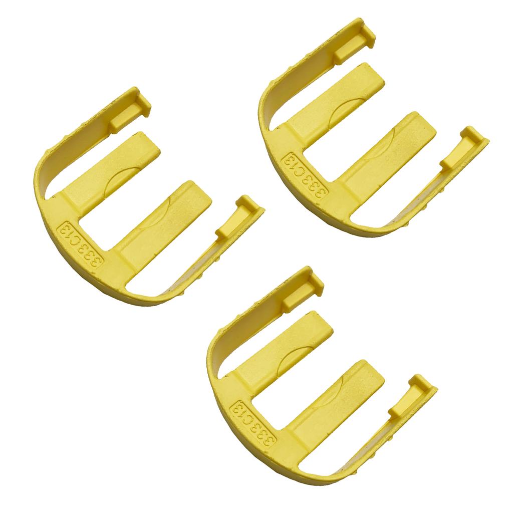 3pcs C Yellow Clips Connector Replacement For Karcher K2 K3 K7 Car Home Pressure Power Washer Trigger Household Cleaning