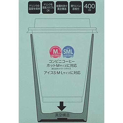 Skater Thermal Insulation Convenience Store Coffee Stainless Steel Tumbler 400ml M My Melody Happiness Girl Sanrio STCV2-A