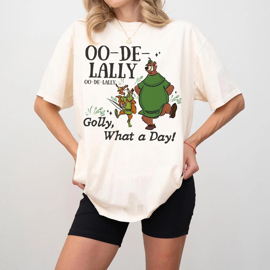Comfort Colors Disney Robin Hood OoDeLally Shirt Golly What A Day Tee Retro Disney Trip Shirt Robin Hood Gift