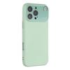 For iPhone 16 Pro Case Large Camera Window Liquid Silicone Aromatherapy Phone Cover