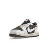 Dětské tenisky Travis Scott x Air Jordan 1 Retro Low OG TD Reverse Mocha Hnědé Sail University-Red DO5441-162