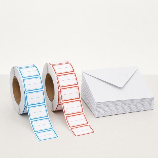 1000 Pcs Label Stickers for Organization Color Coding Self-Adhesive Name Tags Easy Peel
