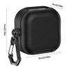 PU Leather Earphone Cover For Samsung Galaxy Buds 4/Buds4 Pro Soft TPU Protection Shockproof With Carabiner Phone Stand Cases