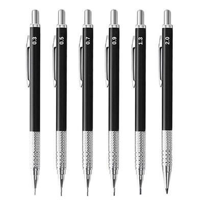 0,3/0,5/0,7/0,9/1,3/2,0 MM Automatischer Bleistift Zeichnung Schreibwerkzeug Drehbleistift Schreibwaren