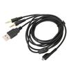 2m Headphone Audio Cable USB with Lighting Gaming Headset Cable for SteelSeries Arctis Home